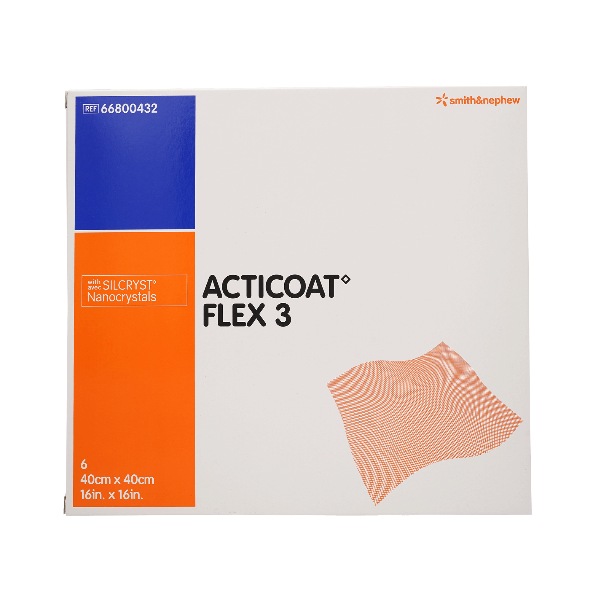 ACTICOAT FLEX 3 Wundauflage 40 x 40 cm (6 Stk.)