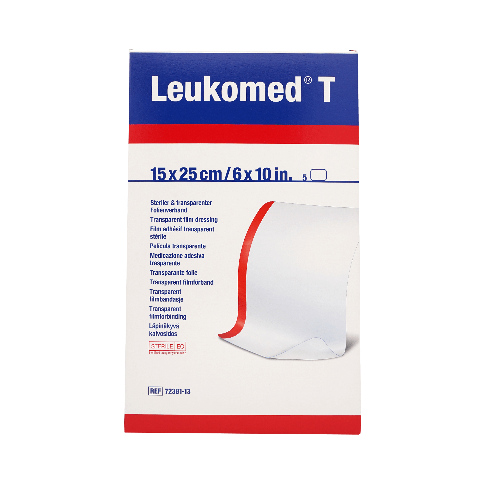 Leukomed Folienverband 15 x 25 cm (5 Stk.)
