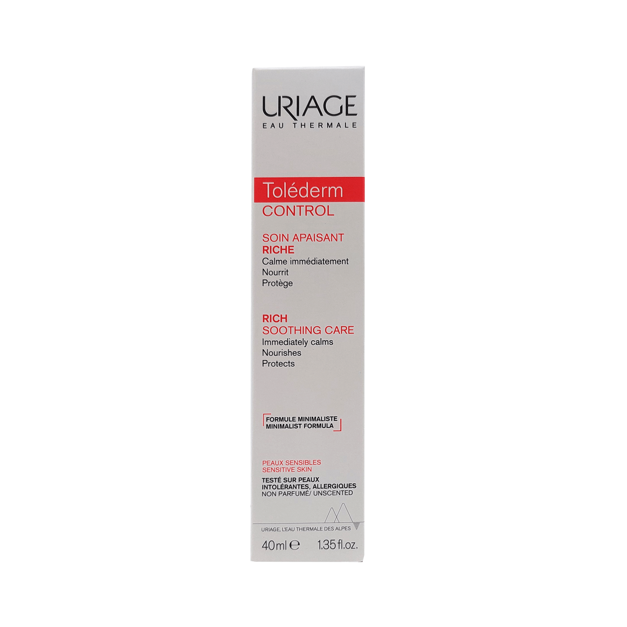 URIAGE Tolederm Control lindernde Intensiv-Gesichtspflege (40 ml)