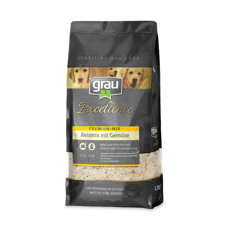 Grau - Excellence SDC Premium-Mix Reismix mit Gemüse 1,5 kg