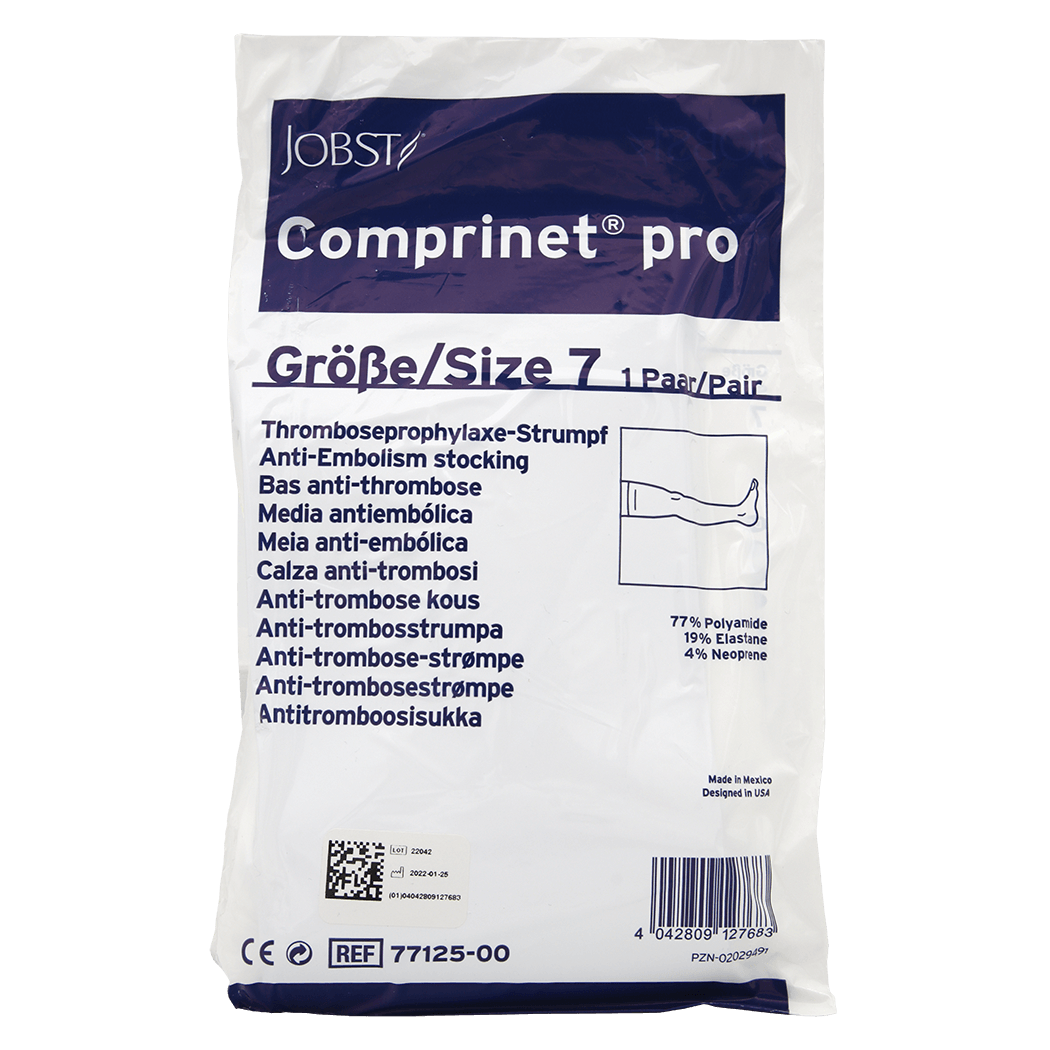 COMPRINET pro Strumpf oberschenkellang Gr.7 weiß 2