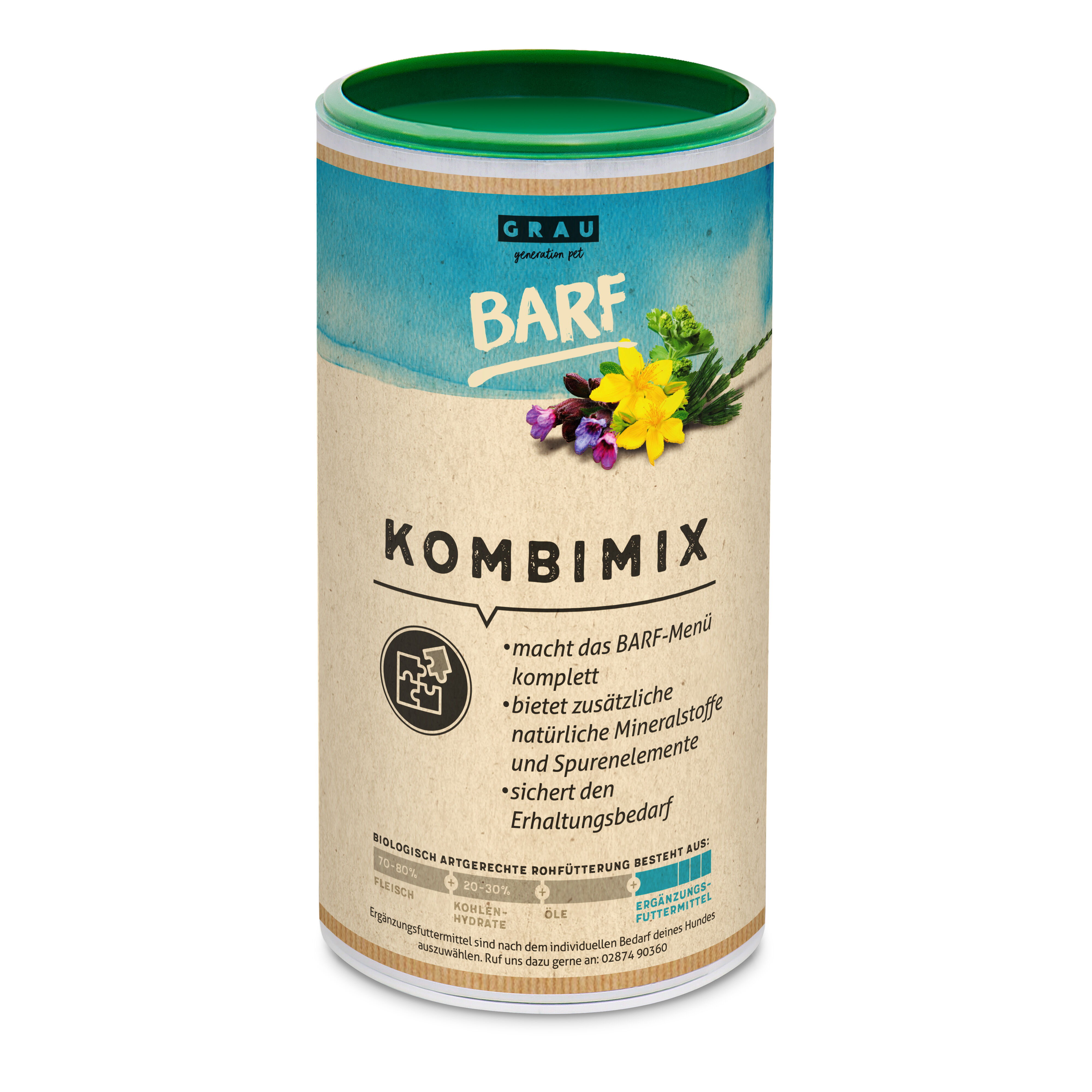 Grau - BARF KombiMix 700g