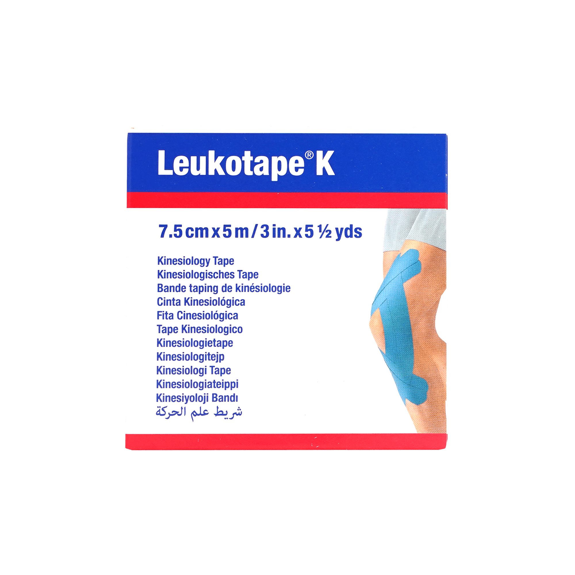 Leukotape K 7,5 cm x 5 m blau