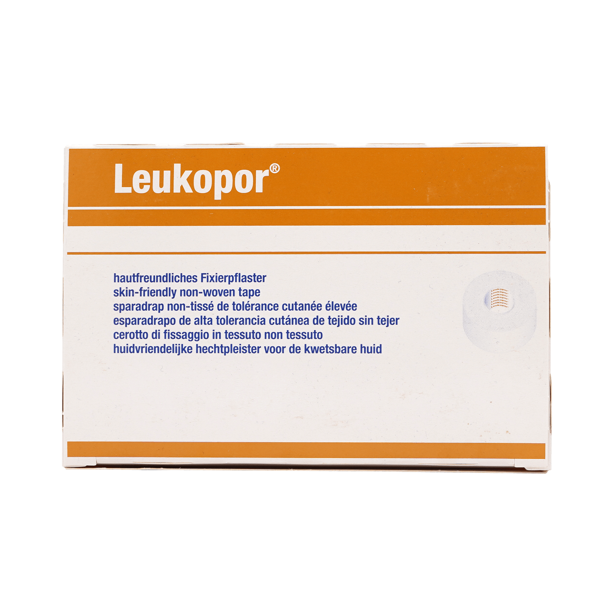 Leukopor Anstaltspackungen auf Kunststoffkern 1,25 cm x 9,2 m (24 Stk.)