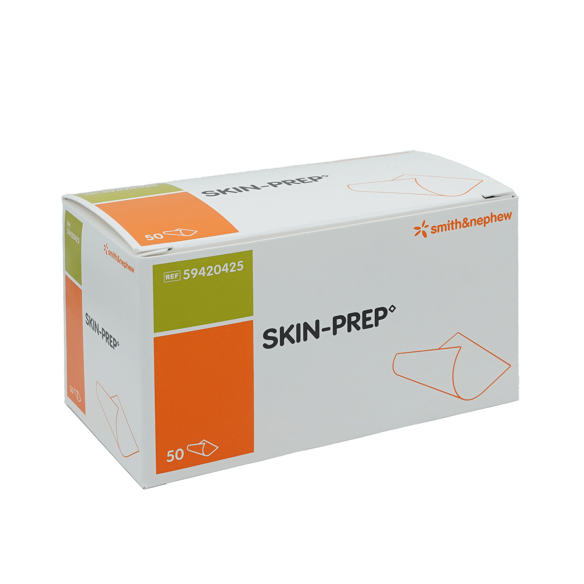 SKIN PREP Hautschutztücher 7cm x 3cm (50 Stk.)